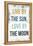 Live By the Sun Love by the Moon-PI Studio-Framed Stretched Canvas