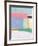 Live Colourfully - Patchwork-null-Framed Giclee Print