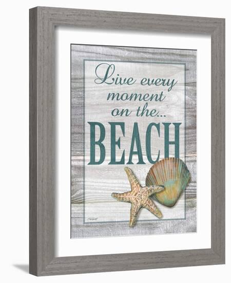 Live Every Moment - Mini-Todd Williams-Framed Art Print