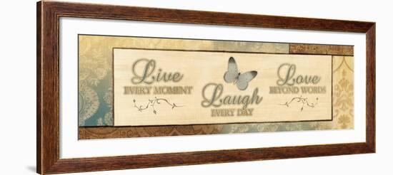 Live Every Moment-Piper Ballantyne-Framed Art Print