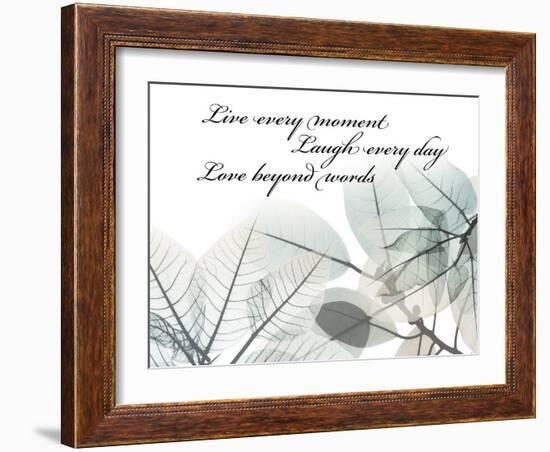 Live Every Moment-Albert Koetsier-Framed Art Print