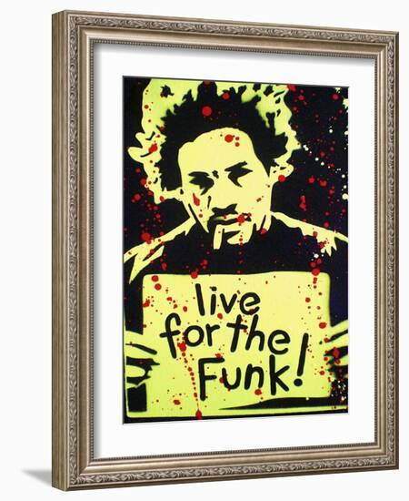 Live for the Funk-Abstract Graffiti-Framed Giclee Print