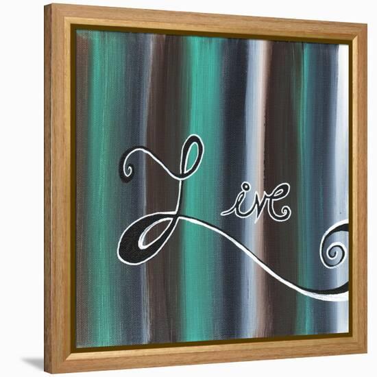Live For Today-Megan Aroon Duncanson-Framed Stretched Canvas
