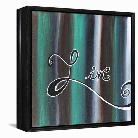 Live For Today-Megan Aroon Duncanson-Framed Stretched Canvas