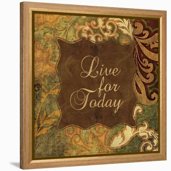 Live for Today-Piper Ballantyne-Framed Stretched Canvas