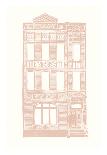 Williamsburg Building 2 (199 Maujer Street)-live from bklyn-Art Print