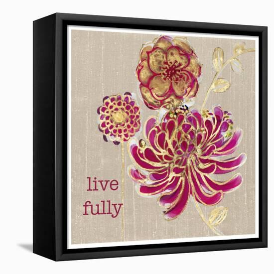 Live Fully-Bella Dos Santos-Framed Stretched Canvas