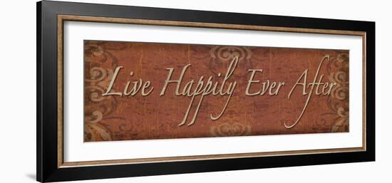 Live Happily Ever after - Mini-Todd Williams-Framed Photographic Print