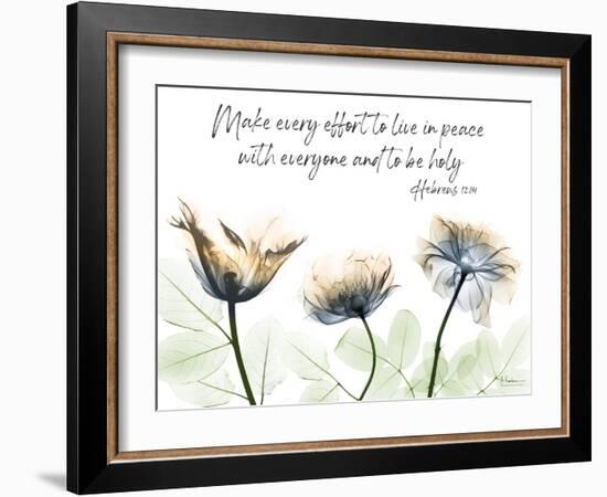 Live In Peace-Albert Koetsier-Framed Art Print