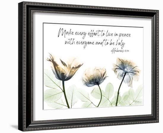 Live In Peace-Albert Koetsier-Framed Art Print