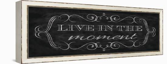 Live in the Moment-N. Harbick-Framed Stretched Canvas