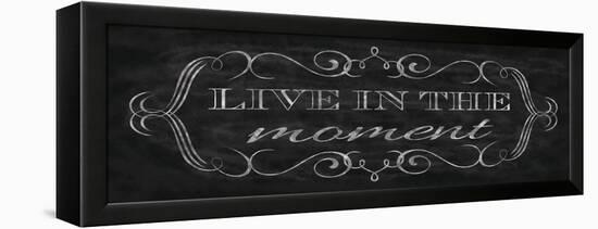 Live in the Moment-N. Harbick-Framed Stretched Canvas