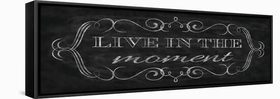 Live in the Moment-N. Harbick-Framed Stretched Canvas