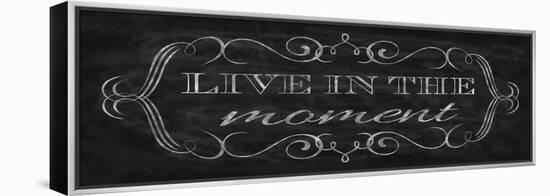 Live in the Moment-N. Harbick-Framed Stretched Canvas