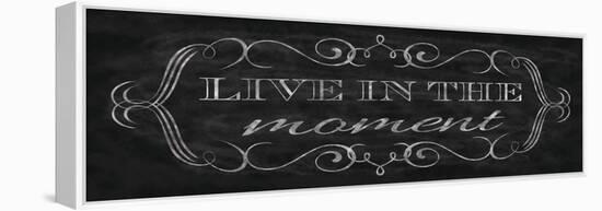 Live in the Moment-N. Harbick-Framed Stretched Canvas