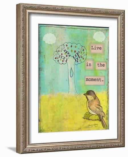 Live in the Moment-Tammy Kushnir-Framed Giclee Print