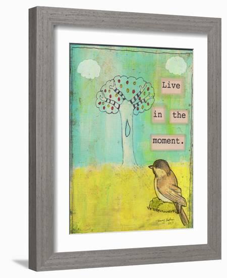 Live in the Moment-Tammy Kushnir-Framed Giclee Print