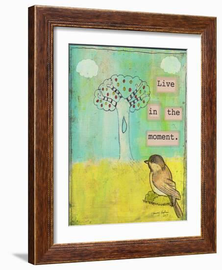 Live in the Moment-Tammy Kushnir-Framed Giclee Print