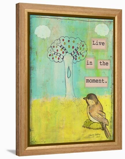 Live in the Moment-Tammy Kushnir-Framed Premier Image Canvas