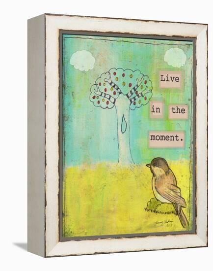 Live in the Moment-Tammy Kushnir-Framed Premier Image Canvas