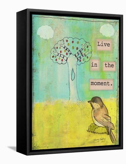 Live in the Moment-Tammy Kushnir-Framed Premier Image Canvas