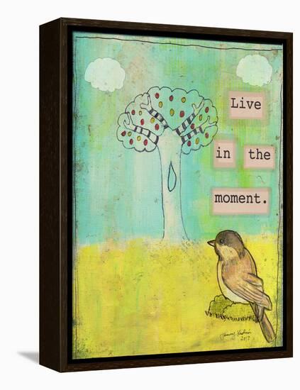 Live in the Moment-Tammy Kushnir-Framed Premier Image Canvas