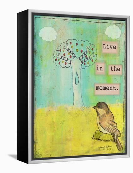 Live in the Moment-Tammy Kushnir-Framed Premier Image Canvas