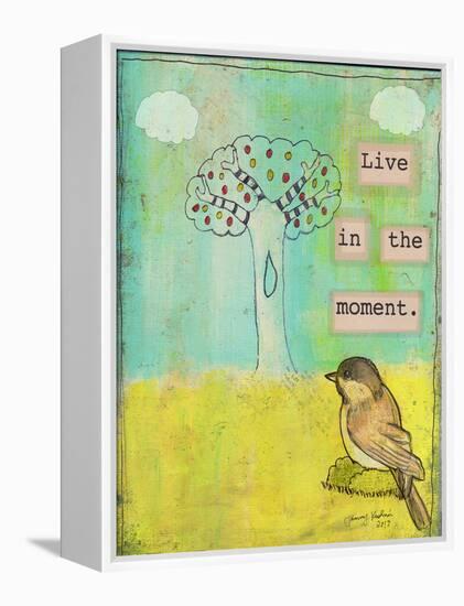 Live in the Moment-Tammy Kushnir-Framed Premier Image Canvas