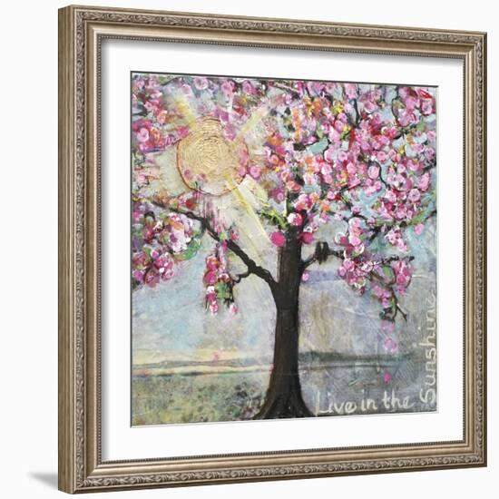 Live in the Sunshine-Blenda Tyvoll-Framed Art Print