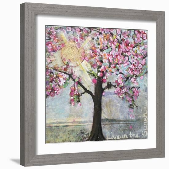 Live in the Sunshine-Blenda Tyvoll-Framed Art Print