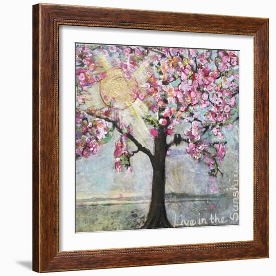 Live in the Sunshine-Blenda Tyvoll-Framed Art Print