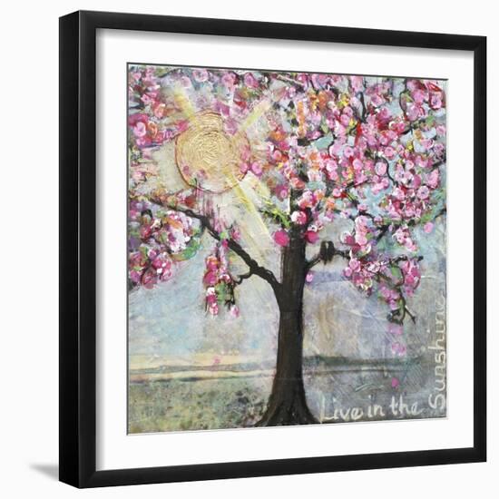 Live in the Sunshine-Blenda Tyvoll-Framed Art Print