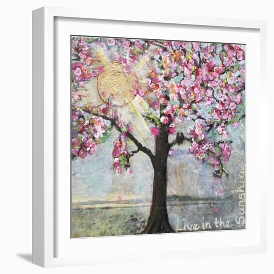 Live in the Sunshine-Blenda Tyvoll-Framed Art Print