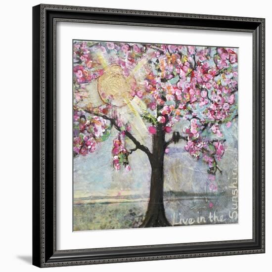 Live in the Sunshine-Blenda Tyvoll-Framed Art Print