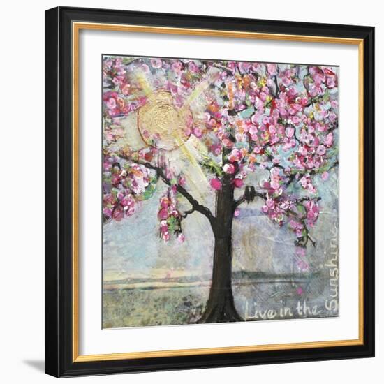 Live in the Sunshine-Blenda Tyvoll-Framed Art Print