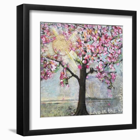 Live in the Sunshine-Blenda Tyvoll-Framed Art Print