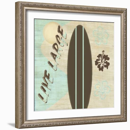 Live Large-Karen Williams-Framed Giclee Print