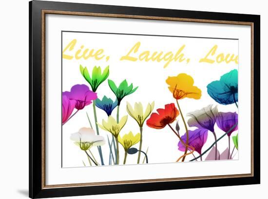 Live Laugh Love-Albert Koetsier-Framed Photo