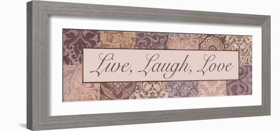 Live, Laugh, Love-Todd Williams-Framed Photographic Print