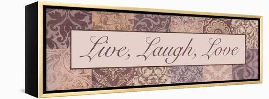 Live, Laugh, Love-Todd Williams-Framed Premier Image Canvas