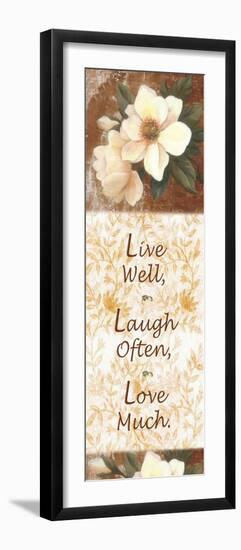 Live, Laugh, Love-Unknown Chiu-Framed Art Print