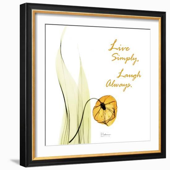 Live Laugh Sandersonia H51-Albert Koetsier-Framed Photographic Print