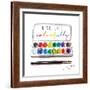 Live Life Colorfully-Elizabeth Tyndall-Framed Art Print