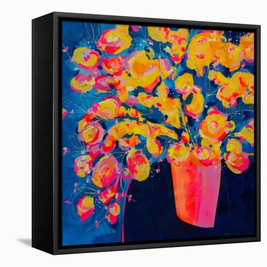 Live life in full bloom-Faye Bridgwater-Framed Premier Image Canvas