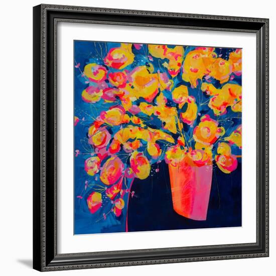 Live life in full bloom-Faye Bridgwater-Framed Giclee Print