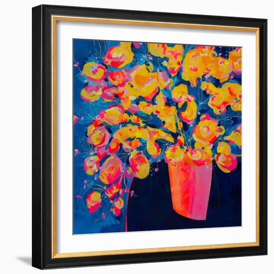 Live life in full bloom-Faye Bridgwater-Framed Giclee Print