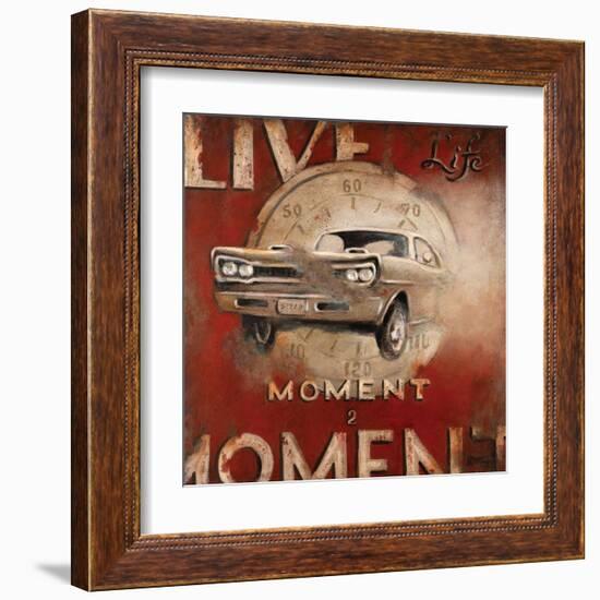 Live Life-Janet Kruskamp-Framed Art Print