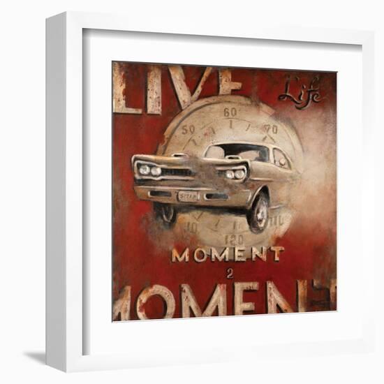 Live Life-Janet Kruskamp-Framed Art Print