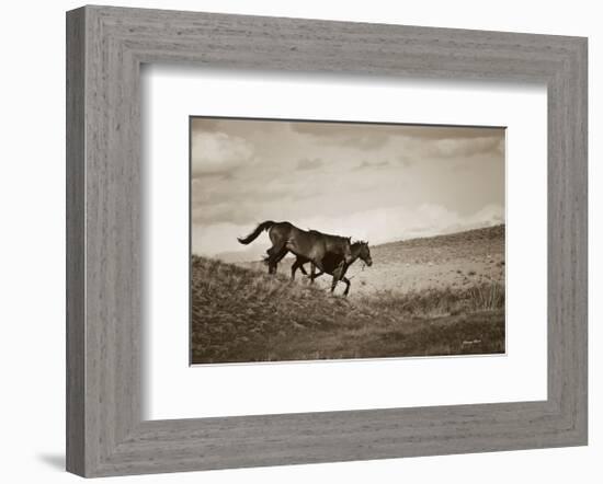 Live Like Someone Left the Gate Open-Barry Hart-Framed Art Print