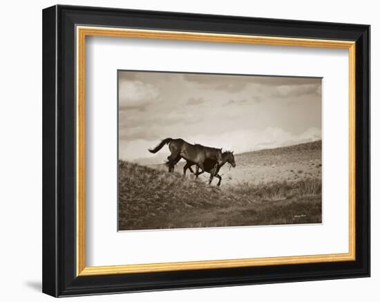 Live Like Someone Left the Gate Open-Barry Hart-Framed Art Print